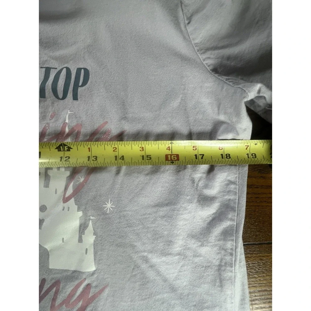 Disney Parks Never Stop Believing Never Stop Dreaming T-shirt Women's Large LG